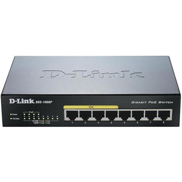 D-Link DGS-1008P/E - зображення 1