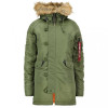 Alpha Industries Жіноча куртка  N3B VF 59 - Sage Green S - зображення 1