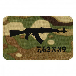   M-Tac Патч  AKM 7.62 x 39 Laser Cut - Multicam/Black (51110802)