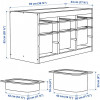 IKEA TROFAST 93x44h52 сосна (093.286.49) - зображення 4