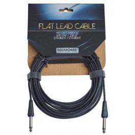   Rockboard RBOCAB FL600 BLK SS Flat Instrument Cable