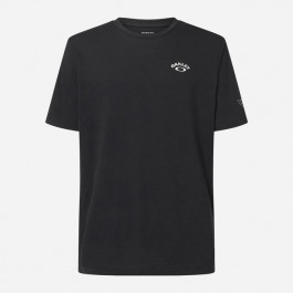   Oakley Футболка довга чоловіча  SI Freedom Isnt Free Tee FOA404135-02E XL Чорна з принтом (193517592271)