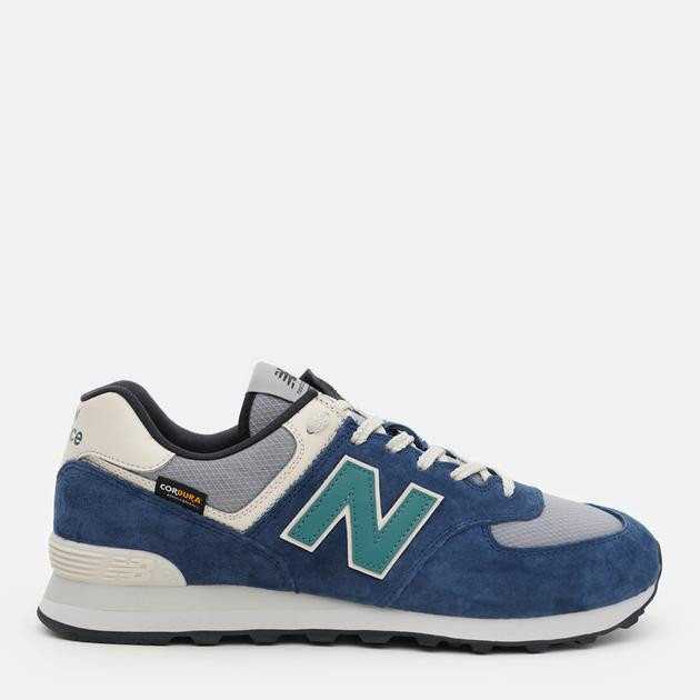 New Balance Сині чоловічі кросівки  model 574 nblU574SOA 45 - зображення 1