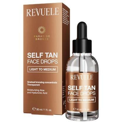 Revuele Краплі для автозасмаги обличчя  Salf Tan Face Drop Light To Medium 30 мл - зображення 1