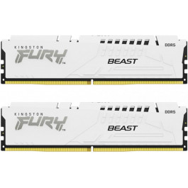   Kingston FURY 64 GB (2x32GB) DDR5 5600 MHz Beast EXPO White (KF556C36BWEK2-64)