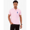 U.S. Polo Assn Поло чоловіче  113044-8800A(PINK SUNSET HEATHER) XL Рожеве - зображення 1