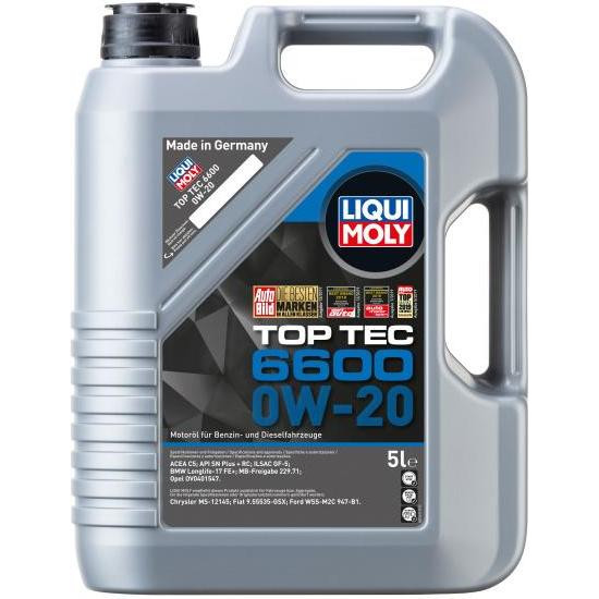 Liqui Moly Top Tec 6600 0W-20 5л - зображення 1