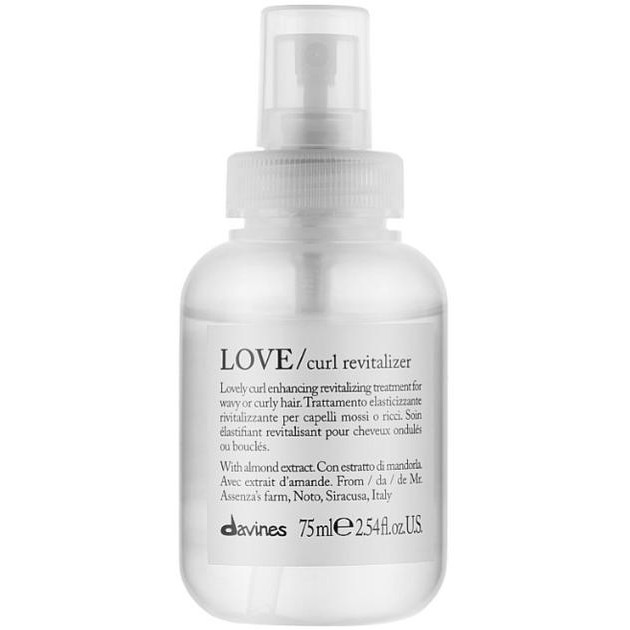 Davines Спрей  Love Curl Revitalizer Spray для контролю завитків 75 мл (8004608257943) - зображення 1