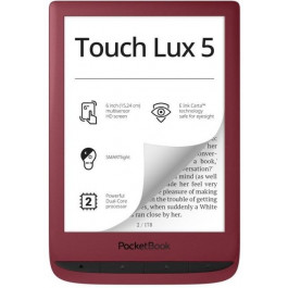   PocketBook 628 Touch Lux 5, Ruby Red (PB628-R-WW)