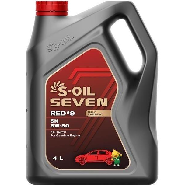 S-OIL SEVEN RED #9 SN 5W-50 4л - зображення 1