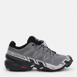   Salomon Чоловічі кросівки для бігу  Speedcross 6 L41738000 40.5 (7.5US) 25.5 см Сірі (195751096270)