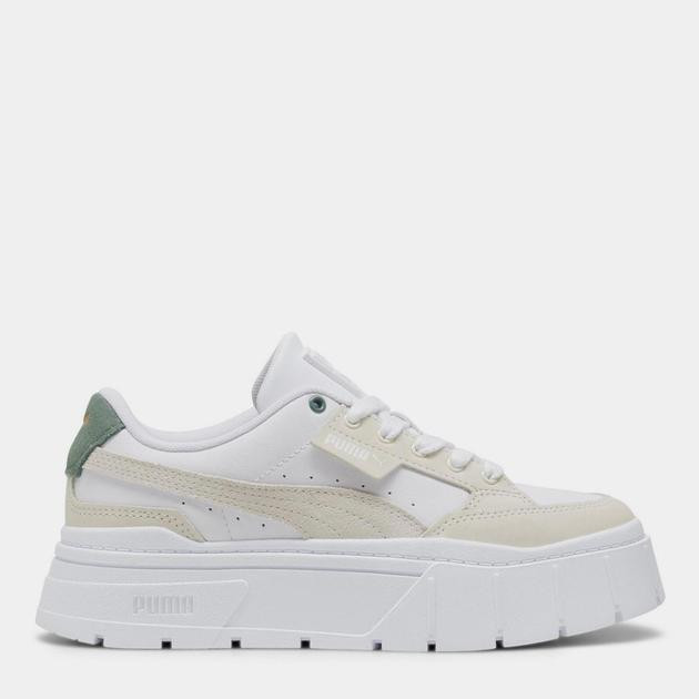 PUMA Жіночі кеди низькі  Mayze Stack Luxe Wns 38985309 40.5 (7UK) 26 см Grape Mist-Warm White (4099686254 - зображення 1