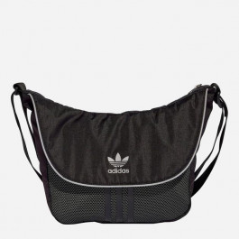   Adidas Спортивна сумка крос-боді через плече жіноча тканинна  Shoulderbag IW8618 Чорна (4067894071772)