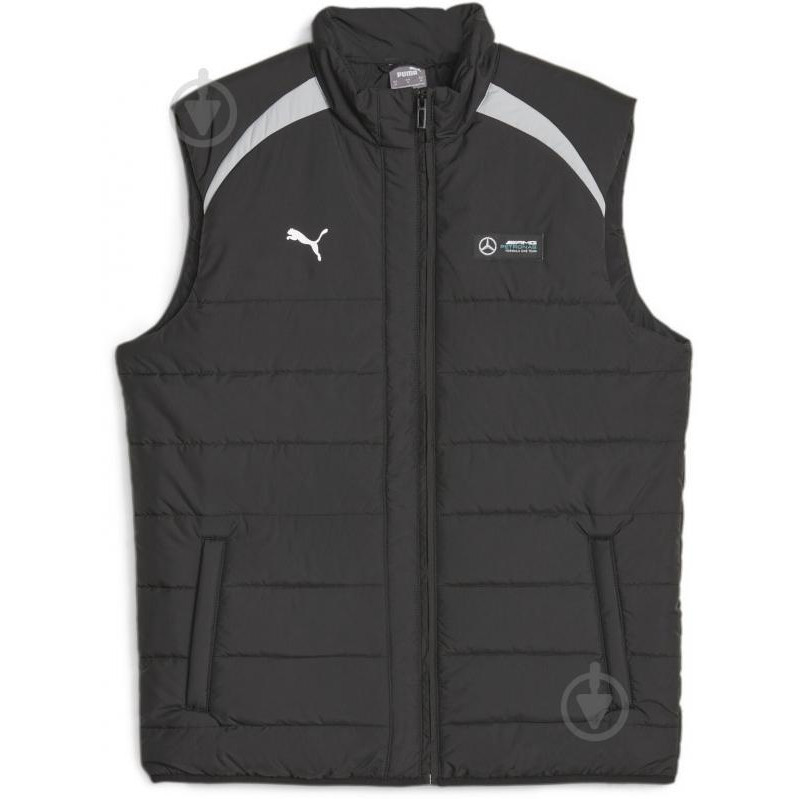 PUMA Чорна чоловіча куртка-жилет  MAPF1 Padded Gilet 622133/01 - зображення 1