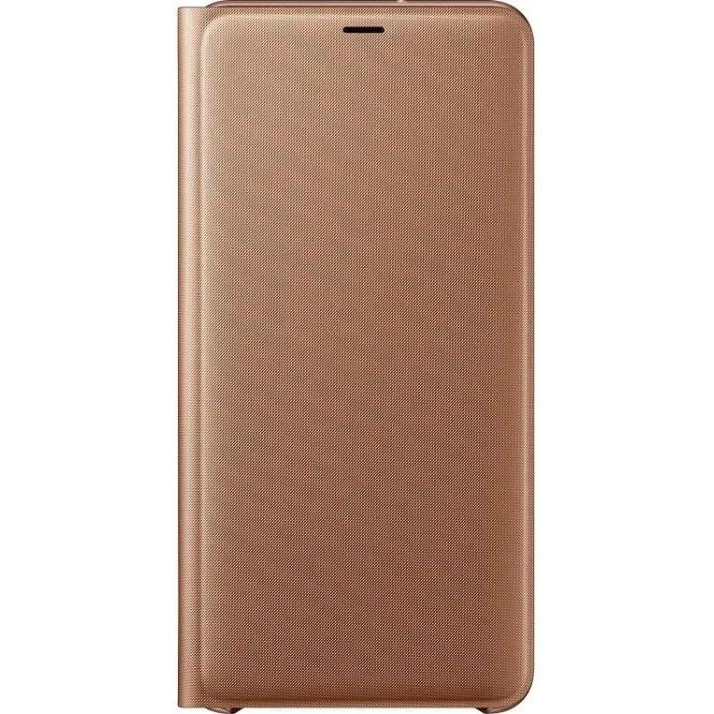 Samsung Galaxy A7 2018 A750 Wallet Cover Gold (EF-WA750PFEG) - зображення 1