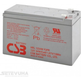   CSB Battery 12V 9Ah (HRL1234WF2FR)