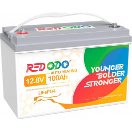   Redodo LiFePO4 12V 100Ah 1280W