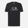 Oakley Футболка довга чоловіча  SI Splatter Tee FOA404138-02E L Чорна з принтом (193517592523) - зображення 1