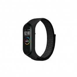   BeCover Ремінець Nylon Style  для Xiaomi Mi Smart Band 7 Black (707655)