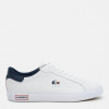 LACOSTE Мужские кеды низкие  Powercourt 743SMA0034-407 42 (T9) 27.1 см Wht Nvy Red (5059554013139) - зображення 1