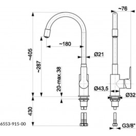   KFA Armatura Rumba 6553-915-51