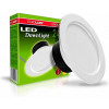 EUROLAMP LED Downlight Е 24W 4000K (LED-DLR-24/4(Е)) - зображення 2