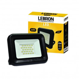   Lebron Прожектор світлодіодний LED  LF, 20W, 1700Lm, 6000К (17-07-20)