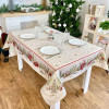 LiMaSo Скатертина  Новий рік з друкованим готель Santa 140x137 CM Runner1067-137 - зображення 4