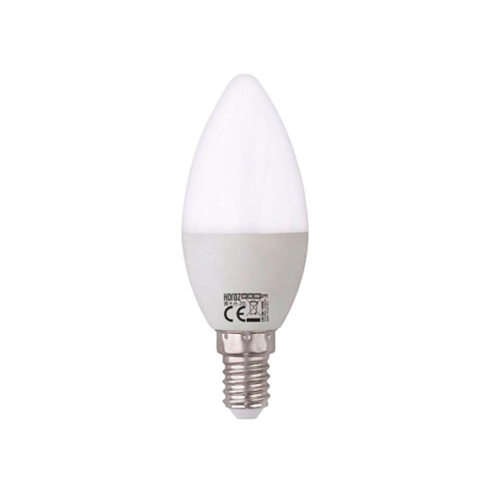 Horoz Electric LED ULTRA-4 4W C37 E14 220V 4200K (001-003-0004-2) - зображення 1