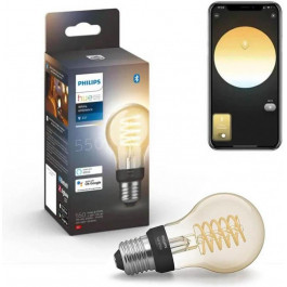   Philips Hue E27 White Ambiance A60 7W Retro ZigBee, Bluetooth Apple HomeKit (929002477501)