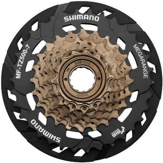 Shimano Тріскачка  MF-TZ500 7 ск 14-28 захист - зображення 1