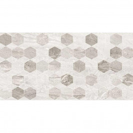   Golden Tile Marmo Milano Hexagon декор 8МG151 30*60 світло-сірий