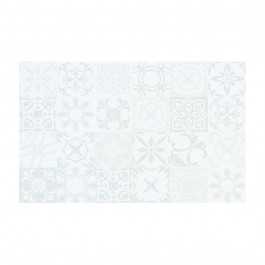   Cersanit Sansa white Pattern glossy 25*40 см біла