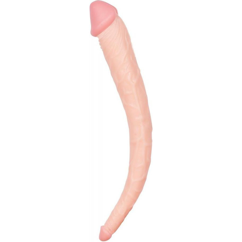 Dream toys Фаллоимиататор двойной Bigstuff 15Inch - Flesh (DT20882) - зображення 1