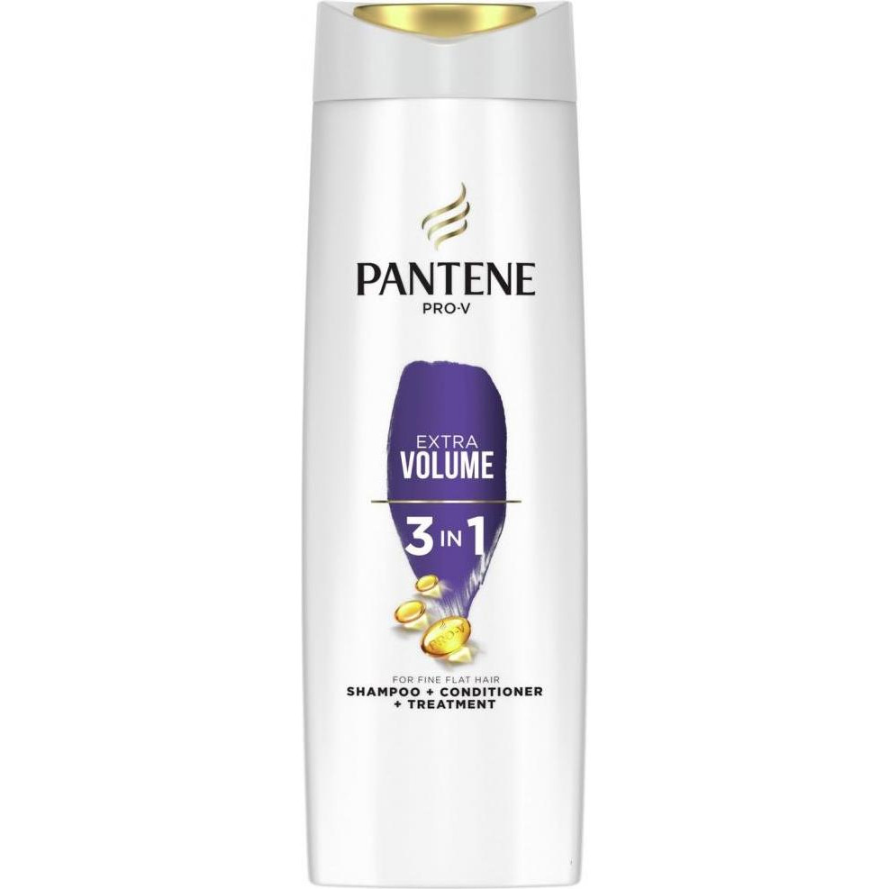 Pantene Pro-v Шампунь для волосся  3 в 1 Додатковий об&#39;єм 360 мл (8001090673725) - зображення 1