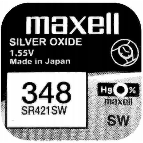 Maxell SR421SW 1PC EU MF (18293700) - зображення 1