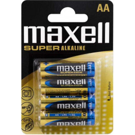   Maxell AA LR-6 SUPER BLIST 4шт (M-774409.04.EU)