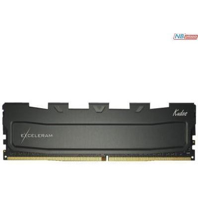 Exceleram 16 GB DDR4 3600 MHz Black Kudos (EKBLACK4163618AD) - зображення 1