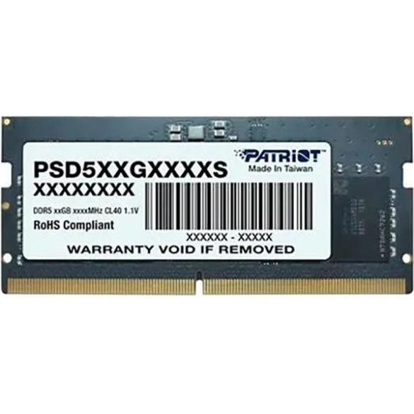 PATRIOT 8 GB SO-DIMM DDR5 5600 MHz (PSD58G560041S) - зображення 1