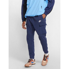   Nike Спортивні штани утеплені чоловічі  M Nsw Club Pant Cargo Bb CD3129-410 3XL Сині (193147747805)