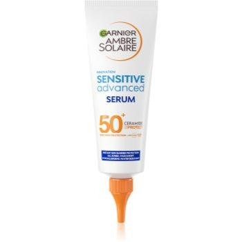 Garnier Ambre Solaire Sensitive Advanced захисна сироватка для тіла SPF 50+ 125 мл - зображення 1