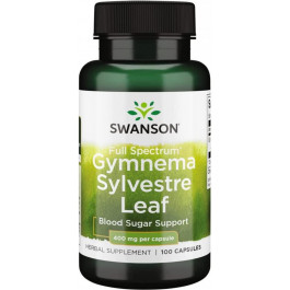   Swanson Gymnema Sylvestre Leaf 400 mg 100 Caps