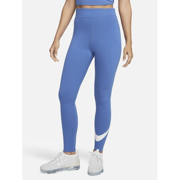 Nike Спортивні легінси для фітнесу високі жіночі  Classic Tights DV7795-402 XS Блакитні (196976250706) - зображення 1