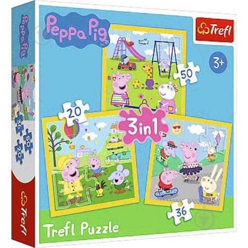 Trefl Peppa Pig Счастливый день Пеппы (34849) - зображення 1