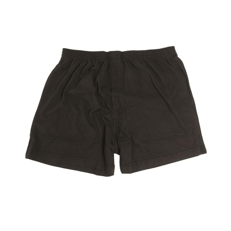 Mil-Tec Труси чоловічі  Боксери вільного крою XL Чорні BOXER SHORTS SCHWARZ (11201002-905-XL) - зображення 1