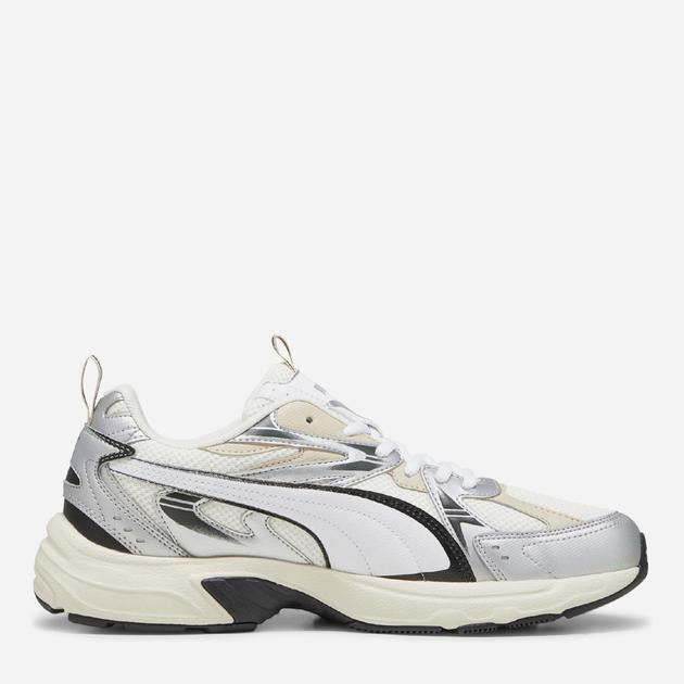 PUMA Мужские кроссовки  Milenio Tech 39232204 40 (6.5UK) 25.5 см Warm White- White- Silver (4099683255605 - зображення 1