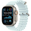 Apple Ремінець  Ocean Band Ice Blue - Natural Titanium Finish для  Watch 44/45/46/49mm (MXTF3) - зображення 1