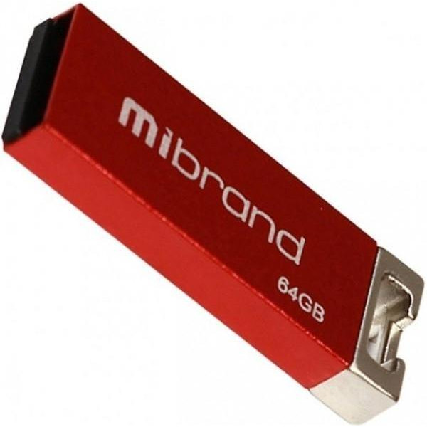 Mibrand 64 GB Сhameleon Red (MI2.0/CH64U6R) - зображення 1