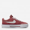 Nike Жіночі кеди низькі  Court Legacy Lift FJ1986-600 36 (5.5US) 22.5 см Adobe/White-Team Red-Dragon Red  - зображення 1