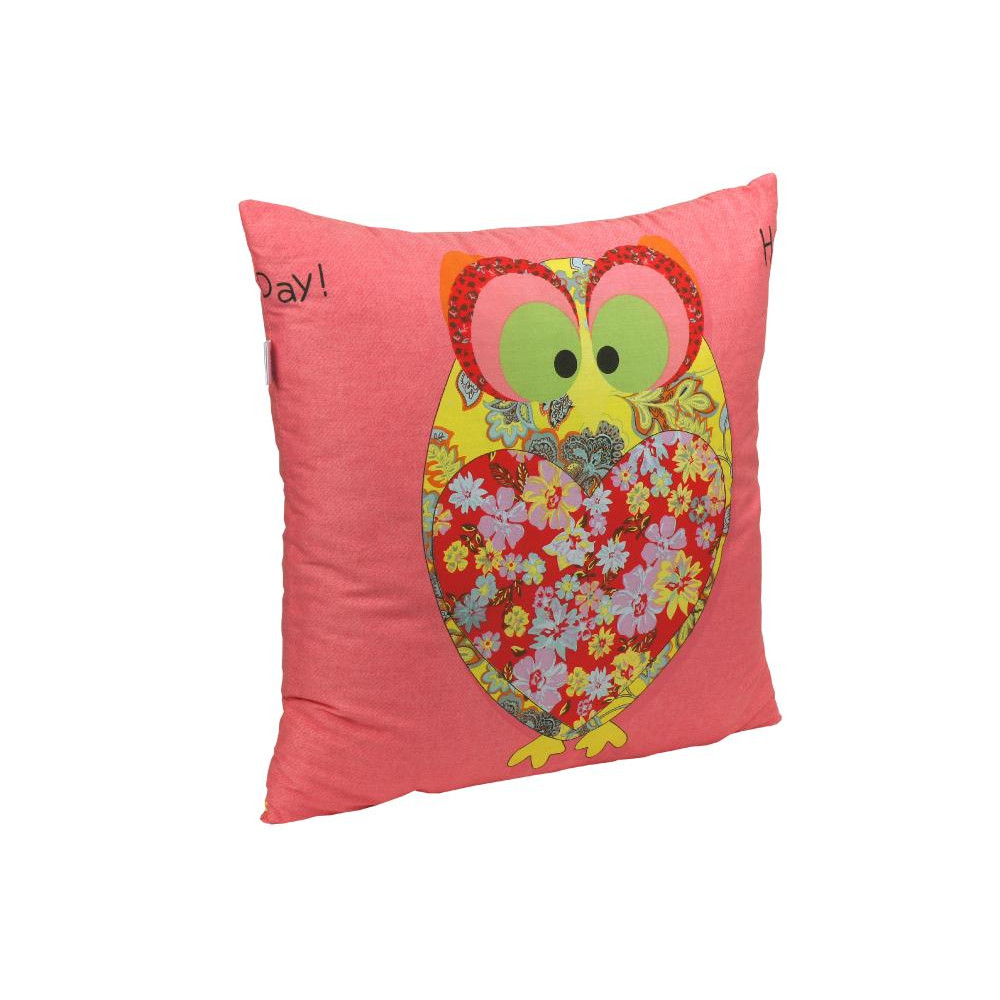 Руно Подушка декоративная 306_Owl Red 50x50 - зображення 1